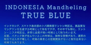 9インドネシア リントン マンデリンG1